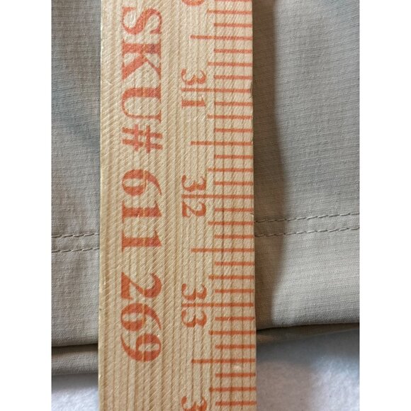 L.L. Beans  Cargo Capri Mens Convertible Cargo Short Beige Size 1x plus - Picture 4 of 15